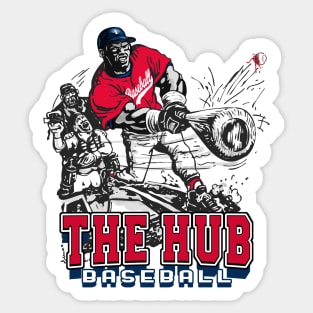 The Hub Big Stick Baseball Sticker